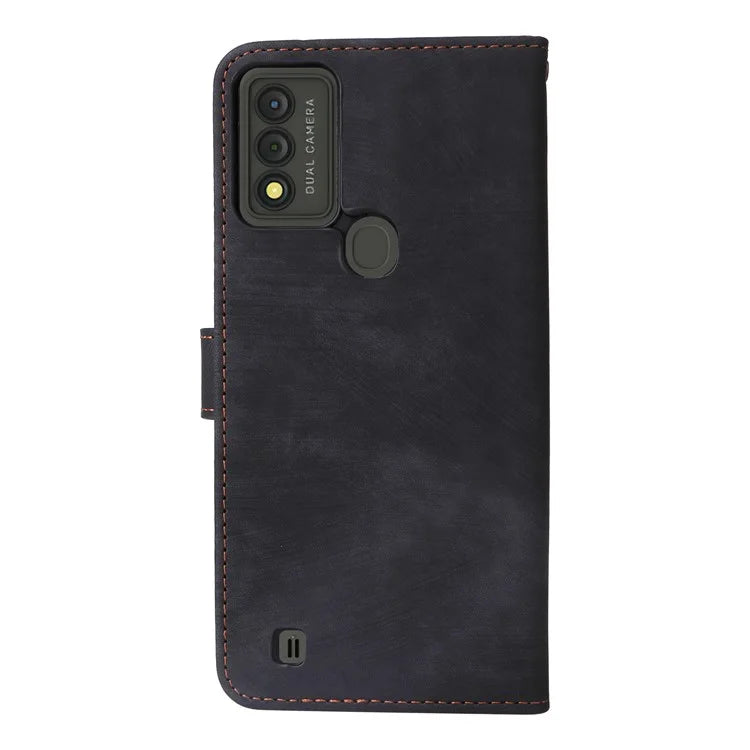 For Wiko Voix U616AT Phone Case RFID Blocking Leather Cover with Strap