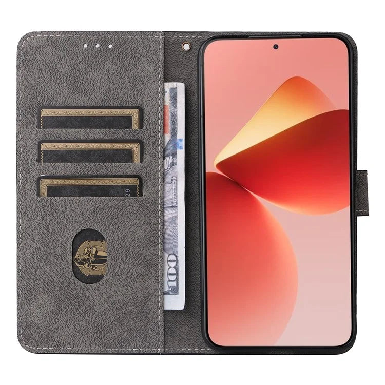 For Meizu 21 Leather Case with Strap RFID Blocking Phone Wallet Cover