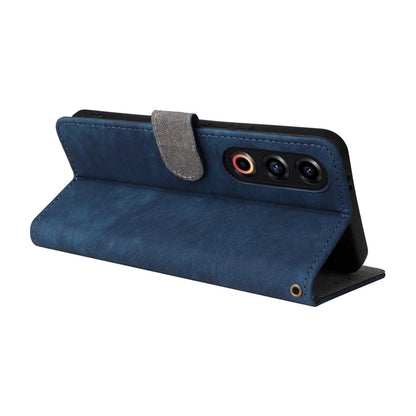 For Meizu 21 Leather Case with Strap RFID Blocking Phone Wallet Cover