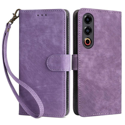 For Meizu 21 Leather Case with Strap RFID Blocking Phone Wallet Cover