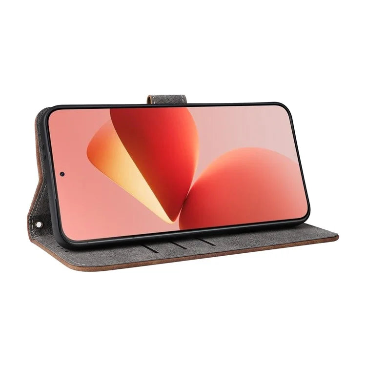 For Meizu 21 Leather Case with Strap RFID Blocking Phone Wallet Cover