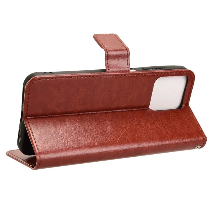 For ZTE Blade A73 / Blade V50 Smart / Blade V50 Design 4G / Axon 50 Lite Phone Leather Case Wallet
