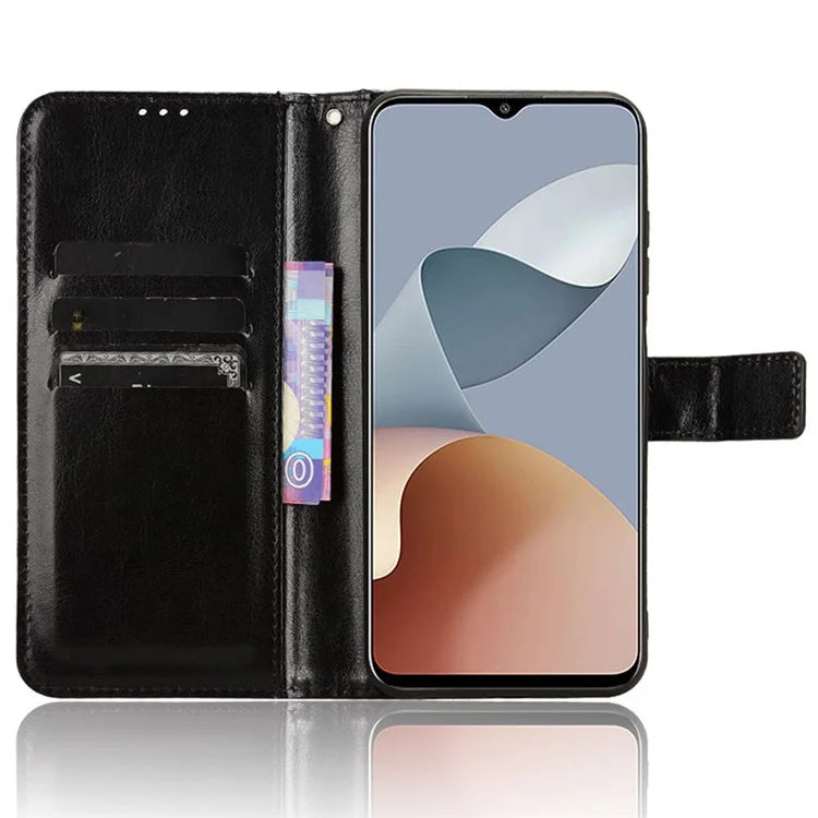 For ZTE Blade A73 / Blade V50 Smart / Blade V50 Design 4G / Axon 50 Lite Phone Leather Case Wallet
