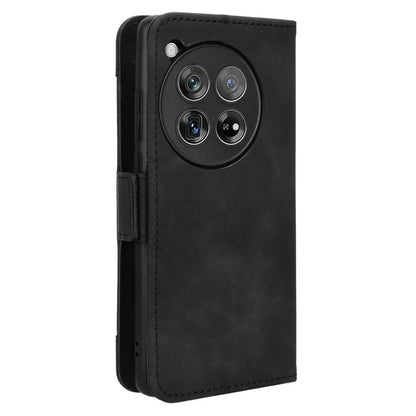 Leather Phone Shell for OnePlus 12 5G Case Multiple Card Slots Wallet Cellphone Cover