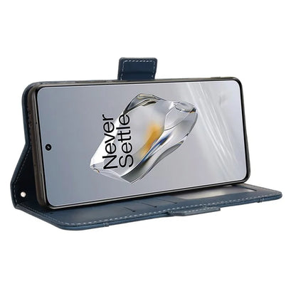 Leather Phone Shell for OnePlus 12 5G Case Multiple Card Slots Wallet Cellphone Cover