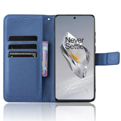 For OnePlus 12 5G Shockproof Mobile Phone Case PU Leather Stand Cover