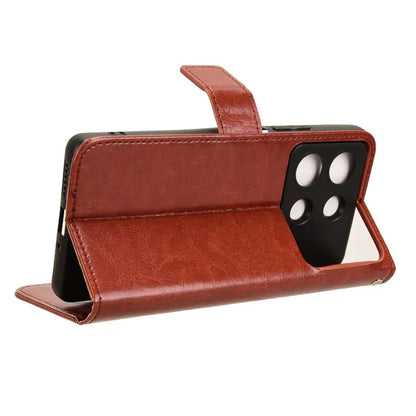 For Xiaomi Redmi Note 13R Pro 5G / Poco X6 Neo 5G Leather Phone Cover with Wallet Card Slots