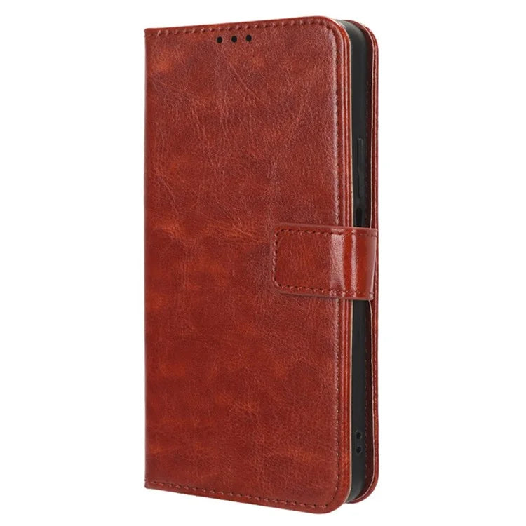 For Xiaomi Redmi Note 13R Pro 5G / Poco X6 Neo 5G Leather Phone Cover with Wallet Card Slots