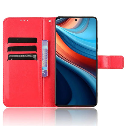 For Xiaomi Redmi Note 13R Pro 5G / Poco X6 Neo 5G Leather Phone Cover with Wallet Card Slots
