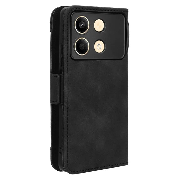 For Xiaomi Redmi Note 13R Pro 5G / Poco X6 Neo 5G Leather Case Phone Cover with Card Slots