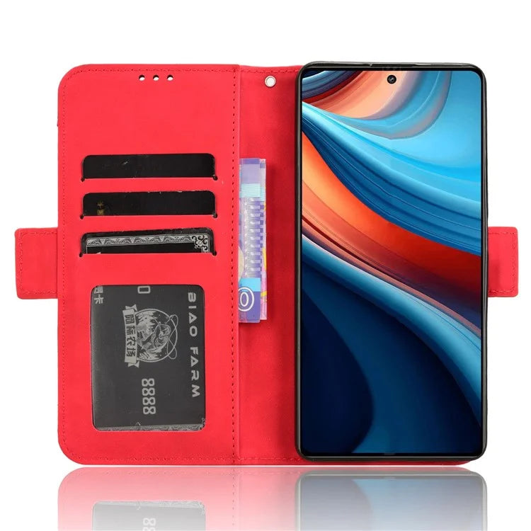 For Xiaomi Redmi Note 13R Pro 5G / Poco X6 Neo 5G Leather Case Phone Cover with Card Slots