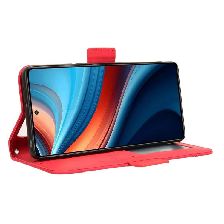 For Xiaomi Redmi Note 13R Pro 5G / Poco X6 Neo 5G Leather Case Phone Cover with Card Slots