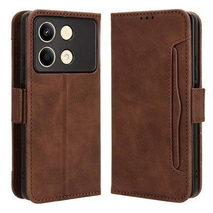 For Xiaomi Redmi Note 13R Pro 5G / Poco X6 Neo 5G Leather Case Phone Cover with Card Slots