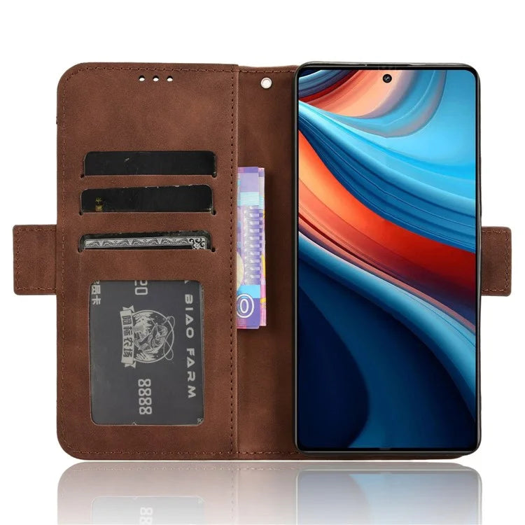 For Xiaomi Redmi Note 13R Pro 5G / Poco X6 Neo 5G Leather Case Phone Cover with Card Slots