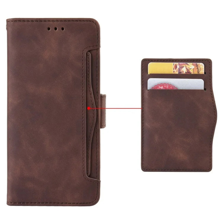For Xiaomi Redmi Note 13R Pro 5G / Poco X6 Neo 5G Leather Case Phone Cover with Card Slots