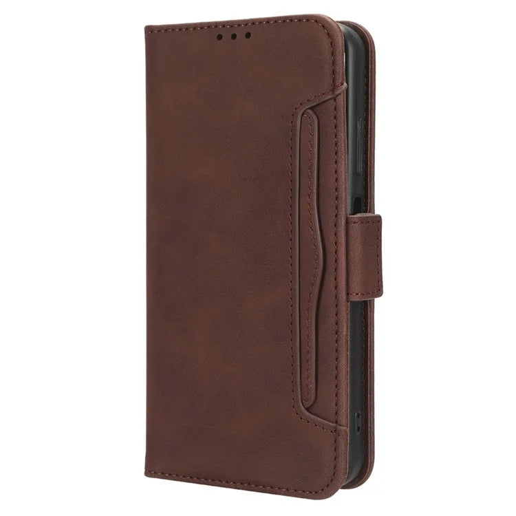 For Xiaomi Redmi Note 13R Pro 5G / Poco X6 Neo 5G Leather Case Phone Cover with Card Slots