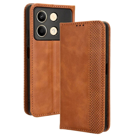For Xiaomi Redmi Note 13R Pro 5G / Poco X6 Neo 5G Leather Wallet Case Magnetic Auto Closing