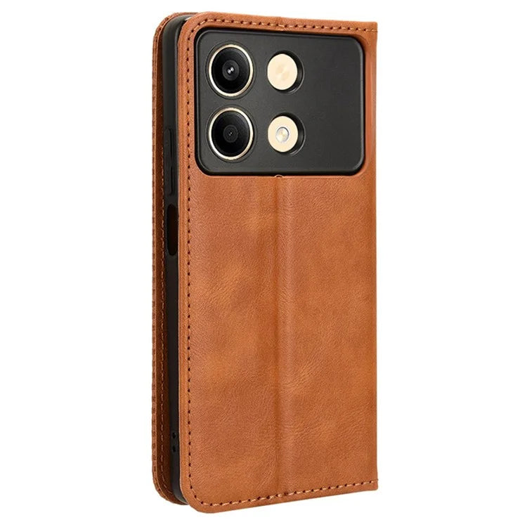 For Xiaomi Redmi Note 13R Pro 5G / Poco X6 Neo 5G Leather Wallet Case Magnetic Auto Closing