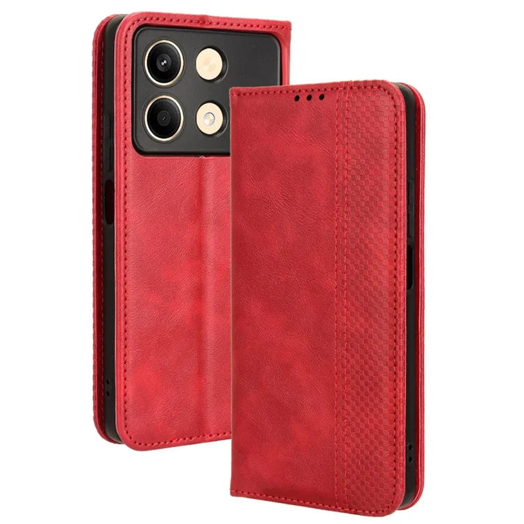 For Xiaomi Redmi Note 13R Pro 5G / Poco X6 Neo 5G Leather Wallet Case Magnetic Auto Closing