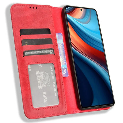 For Xiaomi Redmi Note 13R Pro 5G / Poco X6 Neo 5G Leather Wallet Case Magnetic Auto Closing