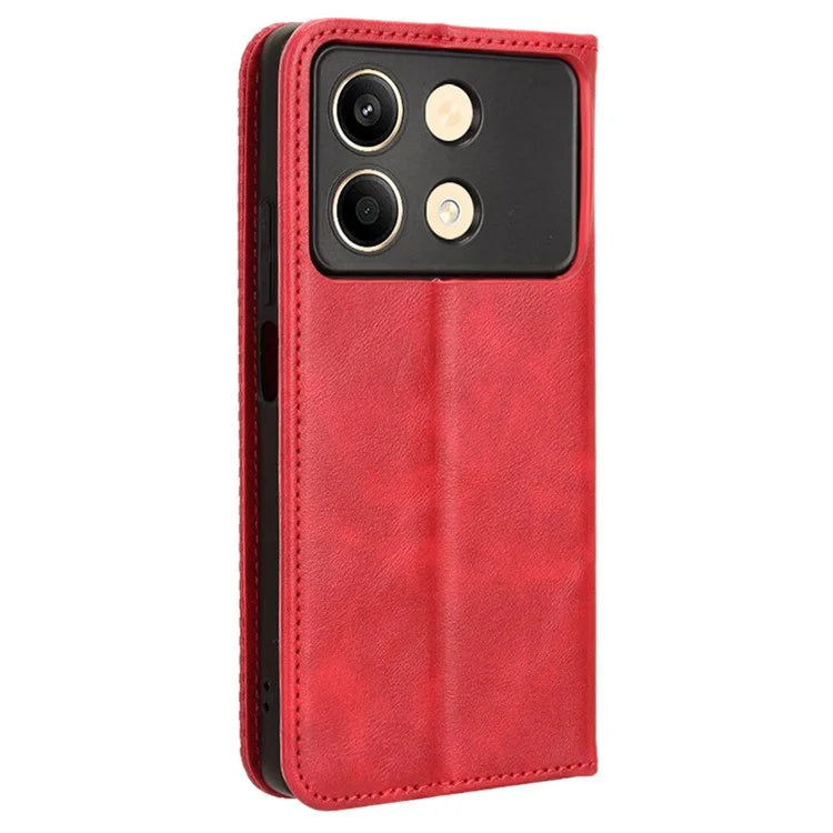 For Xiaomi Redmi Note 13R Pro 5G / Poco X6 Neo 5G Leather Wallet Case Magnetic Auto Closing