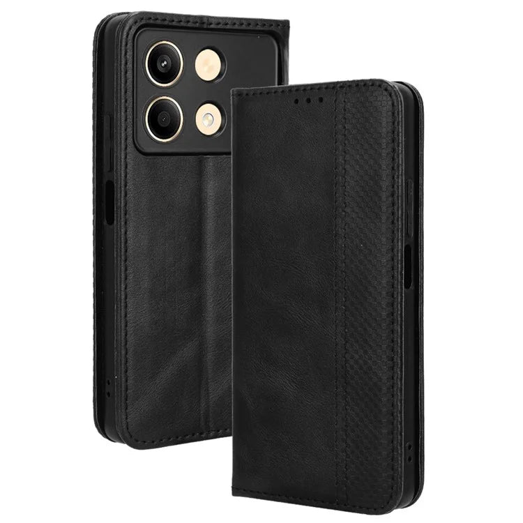 For Xiaomi Redmi Note 13R Pro 5G / Poco X6 Neo 5G Leather Wallet Case Magnetic Auto Closing