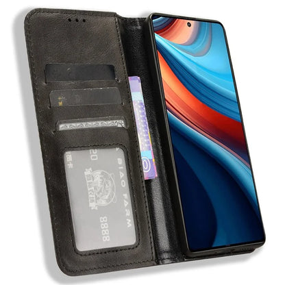 For Xiaomi Redmi Note 13R Pro 5G / Poco X6 Neo 5G Leather Wallet Case Magnetic Auto Closing