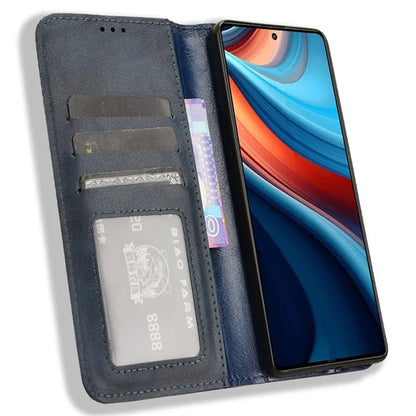 For Xiaomi Redmi Note 13R Pro 5G / Poco X6 Neo 5G Leather Wallet Case Magnetic Auto Closing