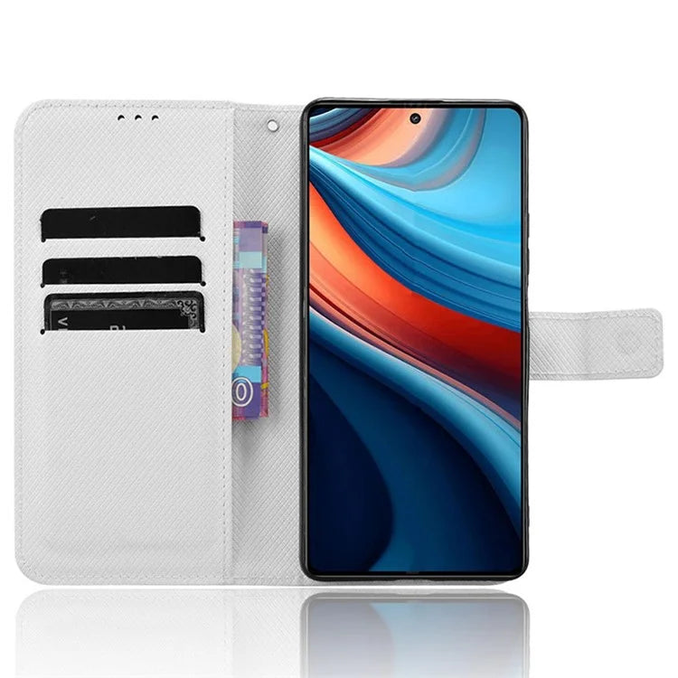 For Xiaomi Redmi Note 13R Pro 5G / Poco X6 Neo 5G PU Leather Phone Case Shockproof Cover