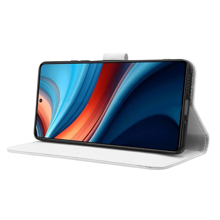 For Xiaomi Redmi Note 13R Pro 5G / Poco X6 Neo 5G PU Leather Phone Case Shockproof Cover