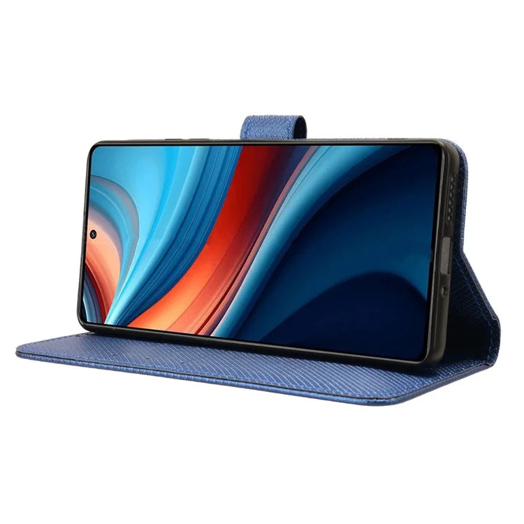 For Xiaomi Redmi Note 13R Pro 5G / Poco X6 Neo 5G PU Leather Phone Case Shockproof Cover