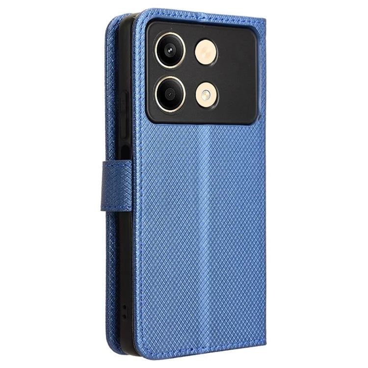 For Xiaomi Redmi Note 13R Pro 5G / Poco X6 Neo 5G PU Leather Phone Case Shockproof Cover