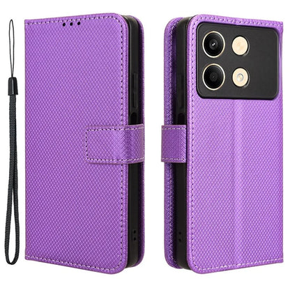 For Xiaomi Redmi Note 13R Pro 5G / Poco X6 Neo 5G PU Leather Phone Case Shockproof Cover