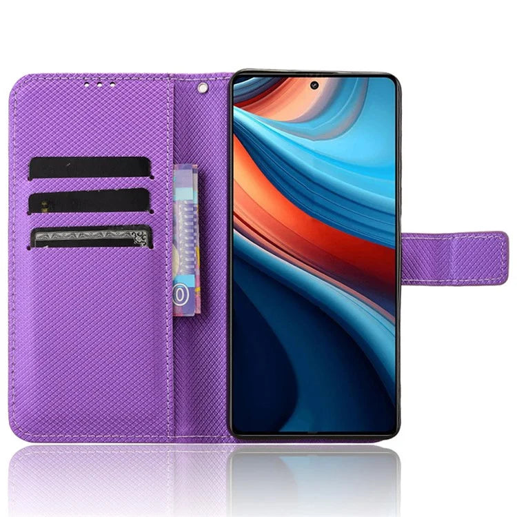 For Xiaomi Redmi Note 13R Pro 5G / Poco X6 Neo 5G PU Leather Phone Case Shockproof Cover