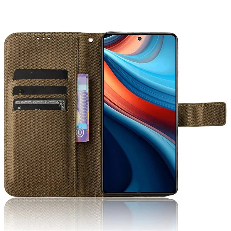 For Xiaomi Redmi Note 13R Pro 5G / Poco X6 Neo 5G PU Leather Phone Case Shockproof Cover