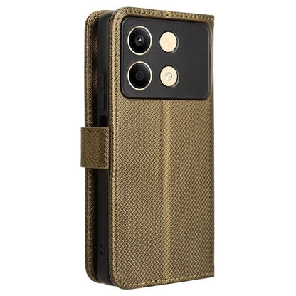 For Xiaomi Redmi Note 13R Pro 5G / Poco X6 Neo 5G PU Leather Phone Case Shockproof Cover