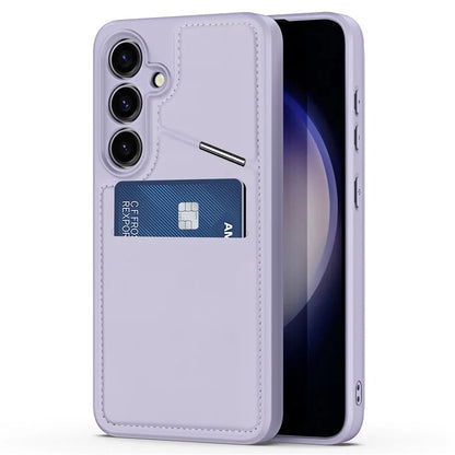DUX DUCIS Rafi II Series for Samsung Galaxy S24+ Magnetic Case PU Leather Kickstand Phone Cover