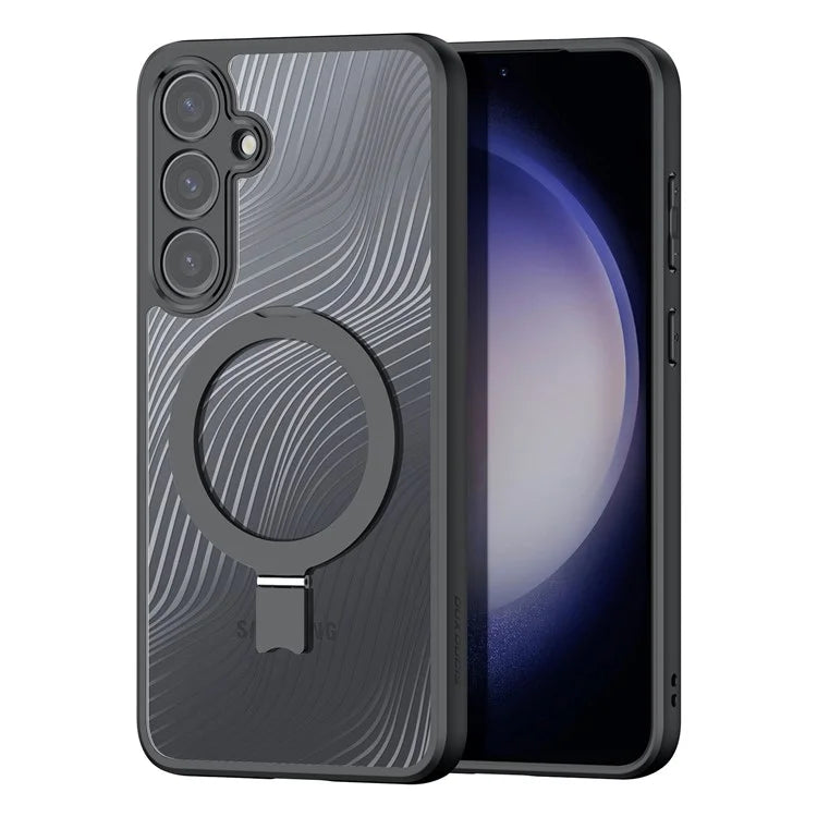 DUX DUCIS Aimo Series for Samsung Galaxy S24 Magnetic Case Kickstand Phone Cover (REACH Certification)