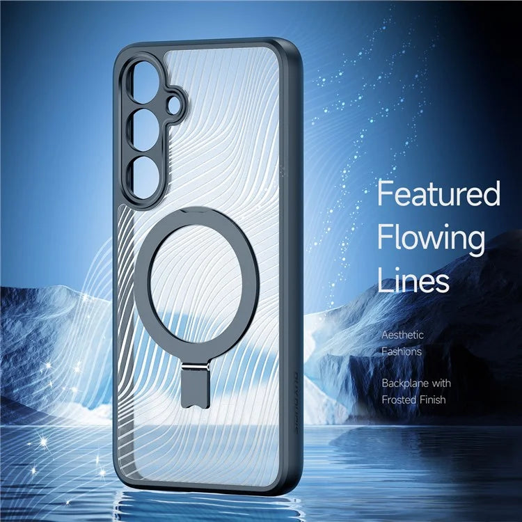 DUX DUCIS Aimo Series for Samsung Galaxy S24 Magnetic Case Kickstand Phone Cover (REACH Certification)