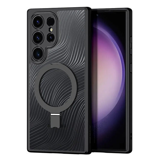 DUX DUCIS Aimo Series for Samsung Galaxy S24 Ultra Magnetic Phone Case Protective Cover Kickstand (REACH Certification)