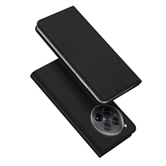 DUX DUCIS Skin Pro Series For OnePlus 12 5G Phone Case Stand Card Holder Leather Flip Cover