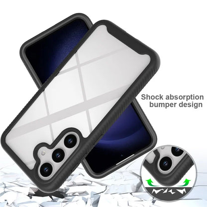 For Samsung Galaxy S24 Case PC+TPU Shock Absorbing Mobile Phone Back Shell