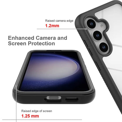 For Samsung Galaxy S24 Case PC+TPU Shock Absorbing Mobile Phone Back Shell