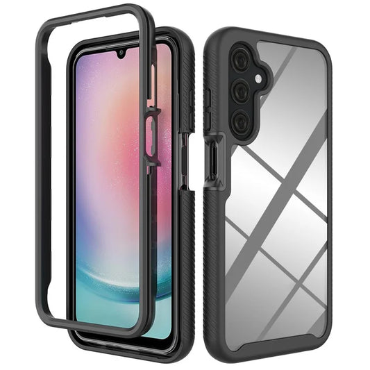 For Samsung Galaxy A25 5G (Global) (161.0 x 76.5 x 8.3mm) Case Anti-drop PC+TPU Phone Back Cover