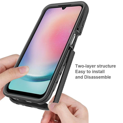 For Samsung Galaxy A25 5G (Global) (161.0 x 76.5 x 8.3mm) Case Anti-drop PC+TPU Phone Back Cover