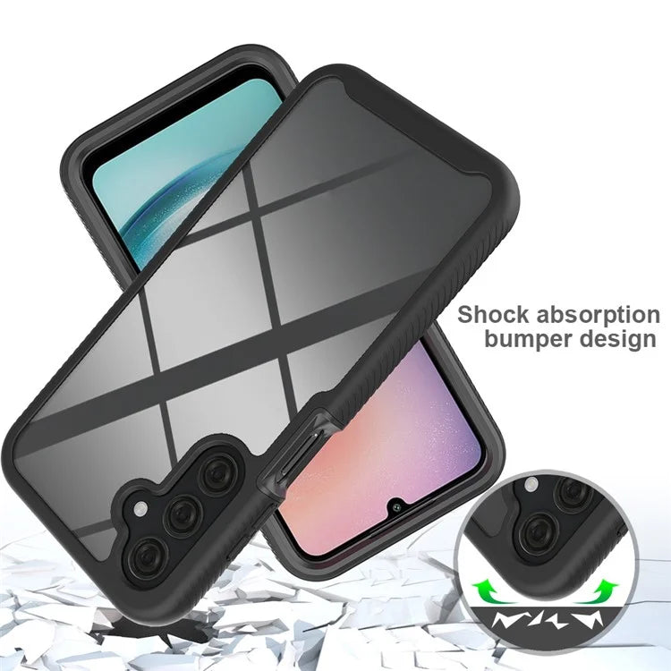 For Samsung Galaxy A25 5G (Global) (161.0 x 76.5 x 8.3mm) Case Anti-drop PC+TPU Phone Back Cover