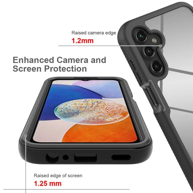 For Samsung Galaxy A15 4G / A15 5G Cell Phone Case Anti-scratch PC+TPU Protective Back Cover