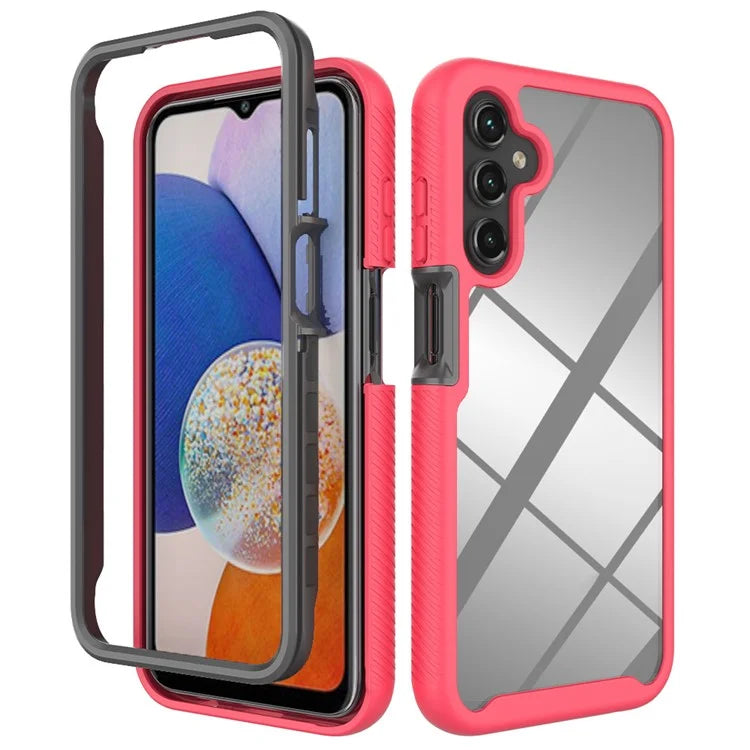 For Samsung Galaxy A15 4G / A15 5G Cell Phone Case Anti-scratch PC+TPU Protective Back Cover
