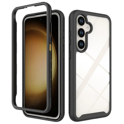 For Samsung Galaxy S24+ Case Scratch-resistant PC+TPU Phone Back Protector