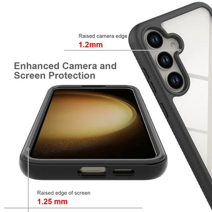 For Samsung Galaxy S24+ Case Scratch-resistant PC+TPU Phone Back Protector